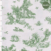 Digitally Printed Fabric with French Peasant Pattern